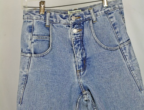Vintage Guess Triangle High Waist Denim Mom Jeans 1980er 1990er 30" Taille / Größe 12 - Bild 5 von 6