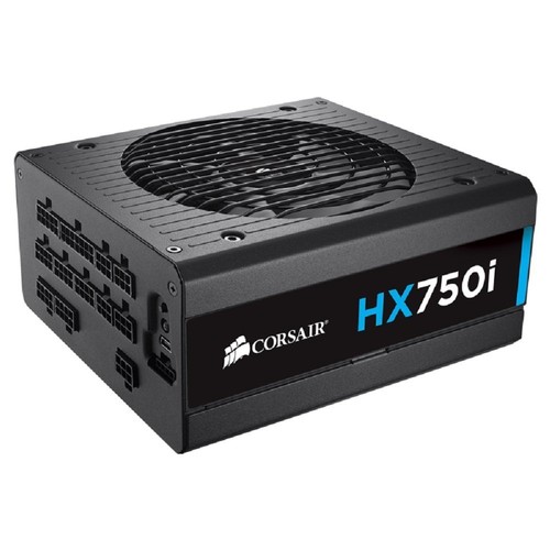 Corsair HXi Series Modular HX750i 750W 80 Plus Platinum Certified Power Supply - Picture 2 of 8