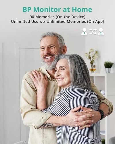 Monitor de presión arterial brazo superior Bluetooth datos almacenados en aplicación gratuita - reacondicionado - Imagen 5 de 9