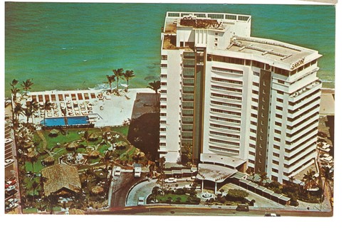 1960s The Saxony Hotel Miami Beach, FL Advertising Postcard #1083
