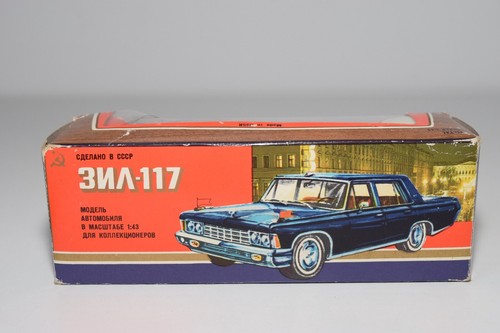 A90 1:43 RUSSIAN NOVOEXPORT CCCP USSR ZIL 117 ZIL-117 BLACK MIB - Bild 11 von 19