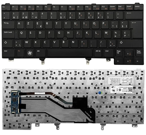 Clavier BELGIË DELL LATITUDE E5320 E5420 E5430 . E6220 E6320 E6330 E6420