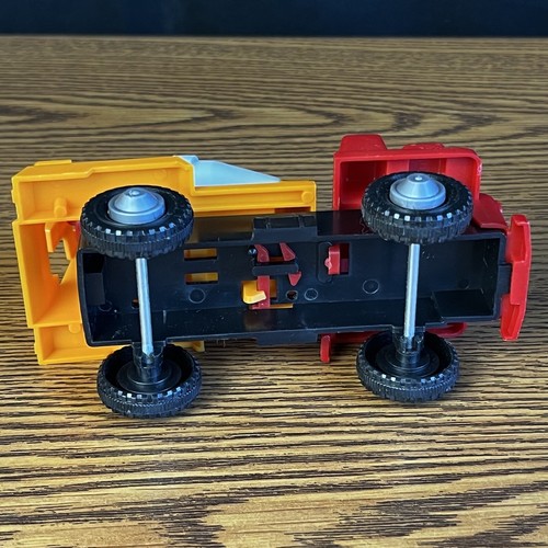 Vintage 1970s KAB Trucking Co 5" Plastic Cement Mixer Dump Lever Toy Truck Japan - Picture 9 of 14