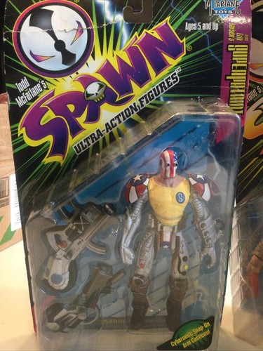 McFarlane Toys LOT OF 3 SPAWN Action Figures NEW SUPERPATRIOT, CLOWN, SAM TWITCH - Picture 9 of 10
