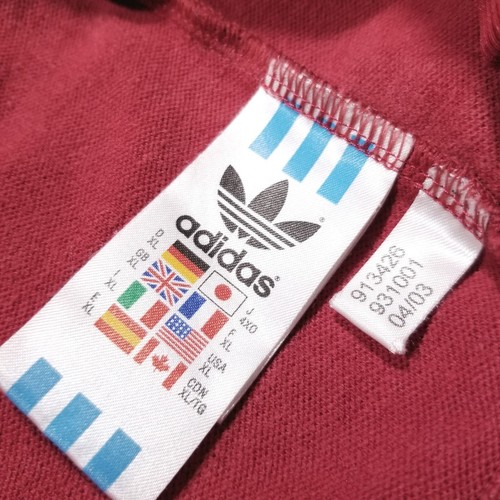 Vintage Adidas Trimm Dich Football Tracksuit Mens XL Top Warm Up Jacket Coat - Picture 11 of 18