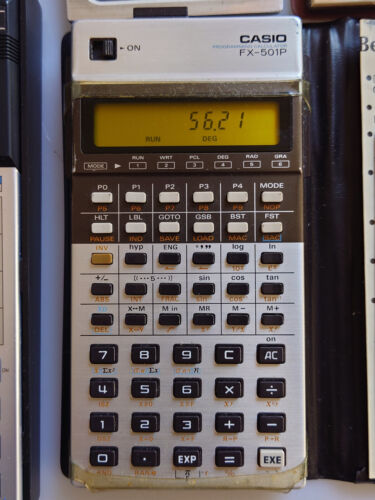 Casio FX-501P / Casio FX-100V / Adler Solar Mini L / Sharp EL-8130 / MBO / Casio - Bild 3 von 15