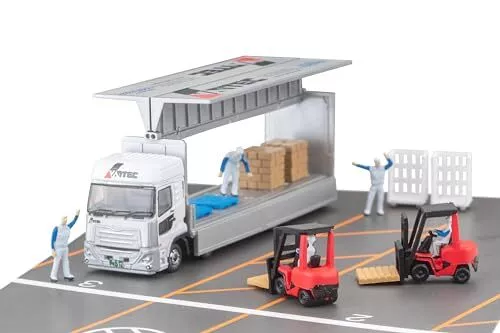 Tomytec The Truck Collection Logistics Wing Van Set G Vantech Diorama Figure Toy - Picture 1 of 6