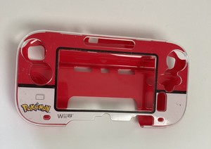 Nintendo Wii U Pokemon Hori Pokeball Gamepad Protector Cover Hard Plastic Case Ebay