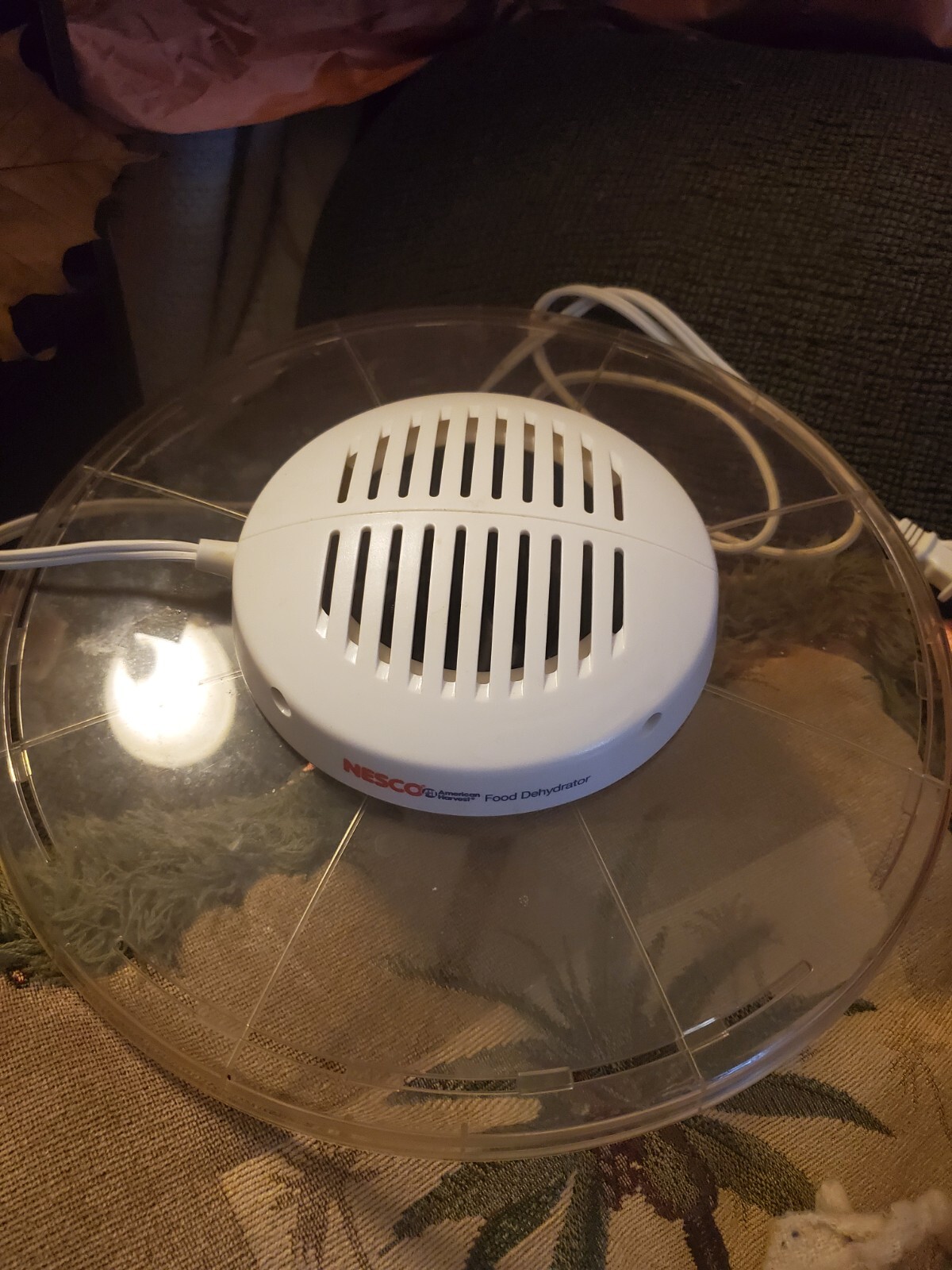 Nesco Dehydrator Replacement Motor Top Model FD39 Lid Used eBay