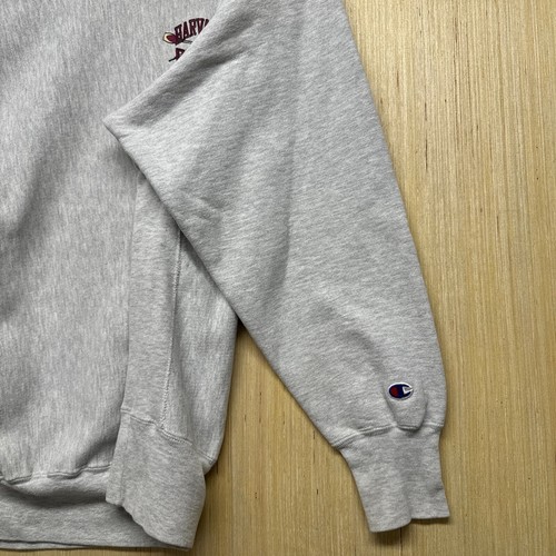 Vintage Champion Reverse Weave Sweater Adult Size Medium Men's Harvard Crew 90's - Picture 2 of 14