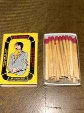 VINTAGE MR CHOW RESTAURANT PROMOTIONAL MATCHBOX MATCHES RUSCHA HOCKNEY ART