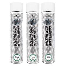 3x AABCOOLING H&O Compressed Gas Duster 750ml ŚRODEK DO CZYSZCZENIA GAZÓW CIŚNIENIOWYCH SPRĘŻONE POWIETRZE SPRAY