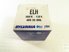 Sylvania Projector Lamp ELH 300w 120v NOS, FREE 2-3 Day Ship  