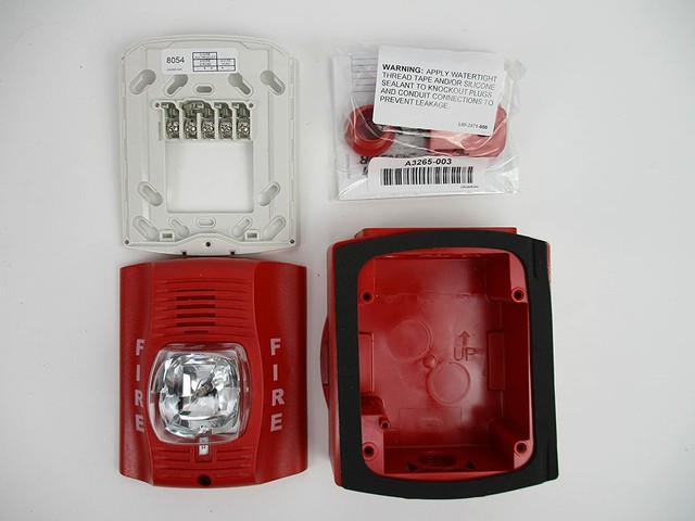 System Sensor P4rk 4 Wire Horn Strobe Std Candela Red For Sale Online Ebay System Sensor P4rk 4 Wire Horn Strobe Std Candela Red For Sale Online Ebay