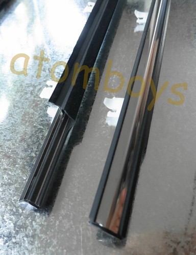 FOR TOYOTA COROLLA AE100 AE101 WINDOW GLASS SEALS DOOR BELT CHROME WEATHERSTRIP - Picture 6 of 7