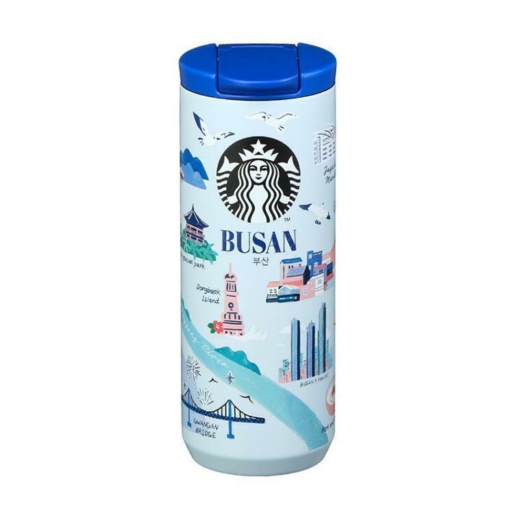 STARBUCKS Korea 2024 Regional Collection Tumbler 355ml Seoul Busan