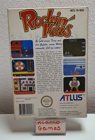 Nintendo NES - Spiel - Rockin Kats - PAL B - OVP+Anleitung   B3104