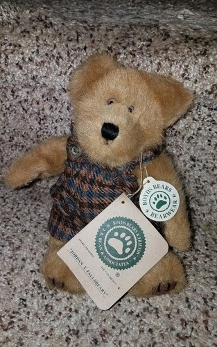 Plüsch "Jordan T. Fallsbeary" Sammlerstück #919805 Boyds Bears Neu mit Etikett verbunden  - Bild 1 von 3