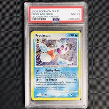 Froslass 3/146 • Holo • D & P Legends Awakened • Pokemon Card • PSA 8 (a)