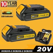 4PACK Battery Charger For DeWalt 20V 20 Volt MAX DCB206 DCB205-2 Lithium Ion US