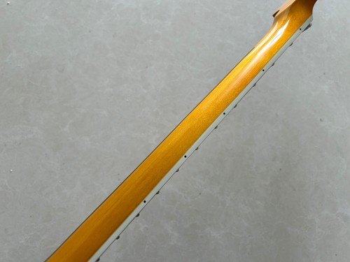 22Fret 24" Jaguar Electric Guitar Neck Yellow Maple Gloss For DIY Fender Replace - Picture 5 of 7