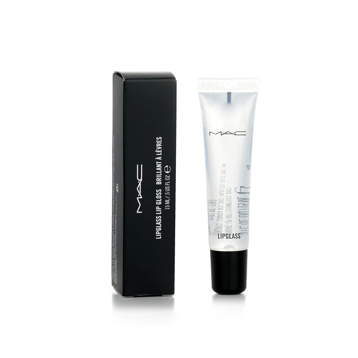 m.a.c mac clear lipglass lip gloss clear unboxed Mac Lipglass Lipgloss CLEAR