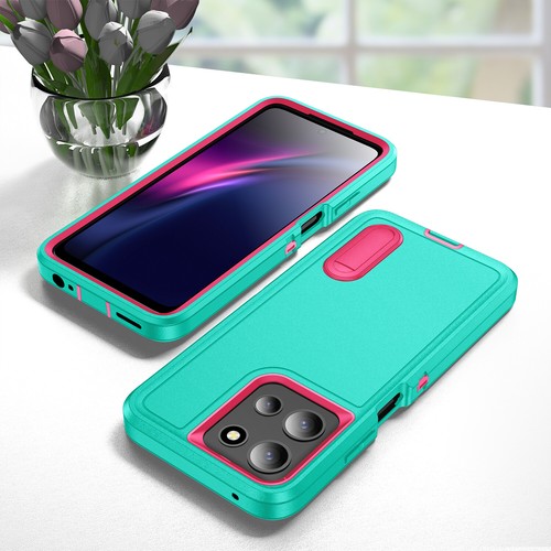 Funda rígida trasera híbrida resistente híbrida a prueba de golpes para Motorola Moto G Power 5G/G 5G 2025 - Imagen 64 de 100