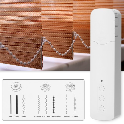 Persiana enrollable cadena cortina persiana motor accionamiento WIFI APP control L9O0 - Imagen 7 de 10