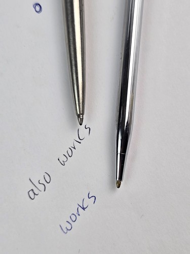 Vintage Fountain Pen Ink Pen & Pencil Lot Cross Parker Berwick 2- Work 3-don't - Picture 9 of 21