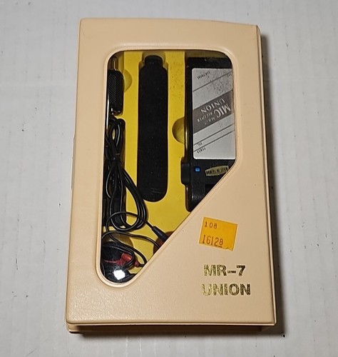 Union MR-7 Microphone Mic-Receiver In Case With Manual Instructions - Picture 4 of 4