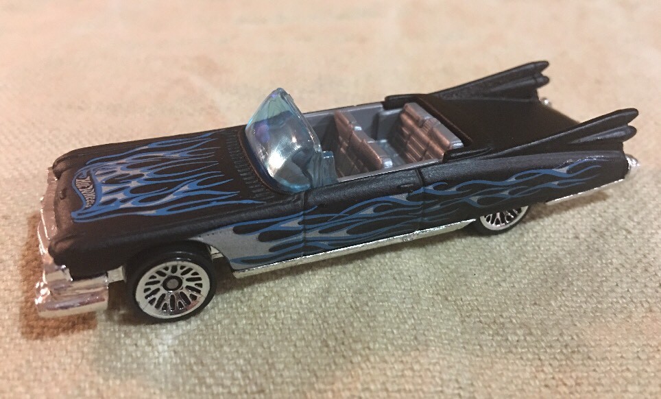 ミニカー 2002 100% hotwheels 53 59 cadillac 100% Hot Wheels 40th Anniversary '53 CADILLAC ✨ light blue