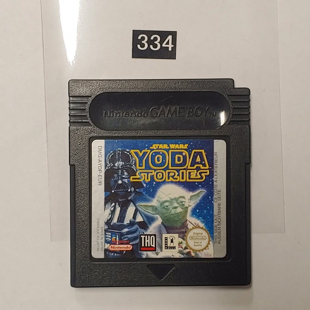 Star Wars Yoda Stories Nintendo Gameboy Original Game oz334 Star Wars Yoda Stories Nintendo Gameboy Original Game oz334