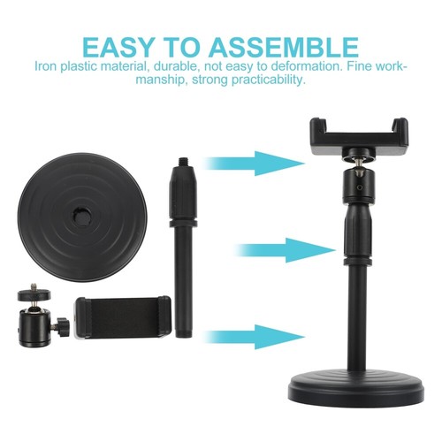 Mobile Phone Holder Clip Smartphone Desktop Charging Dock Bracket - 第 1/12 張圖片