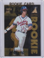 CHIPPER JONES RC Atlanta Braves ZENITH BASEBALL ROOKIE CARD MLB HOFer!