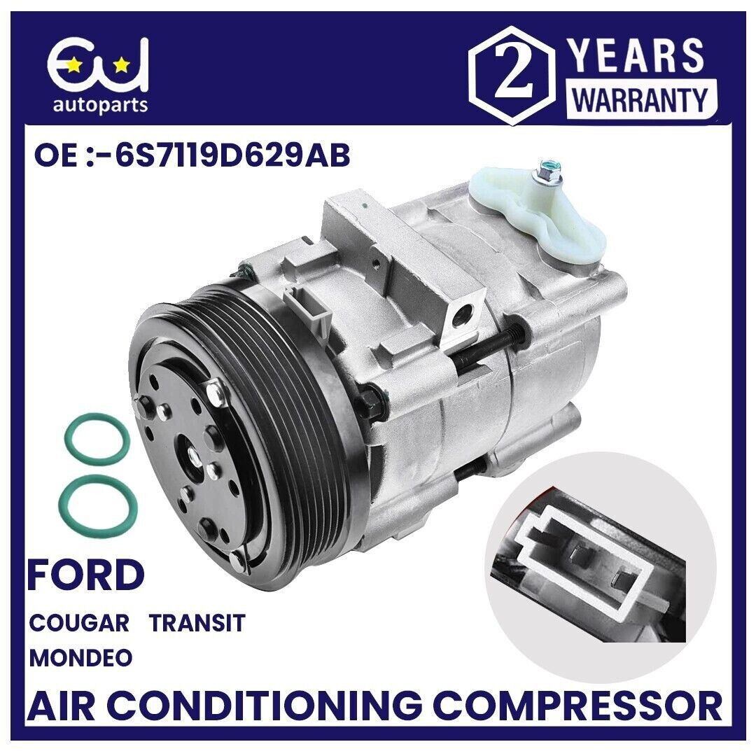AIRCON COMPRESSOR PUMP FOR FORD MONDEO MK1+2 TRANSIT MK6 JAGUAR XTYPE