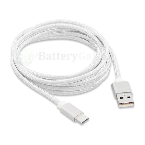 10 USB Type C 10' Braided Charger Cord for Samsung Galaxy S21/S21+Plus/S21 Ultra - Picture 5 of 6