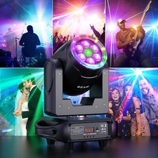 150W 6 Bee Eye LED Beam Moving Head Stage Light DMX RGBW with Laser DJ Lights