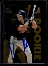 1995 Zenith #118 Autographed Rich Becker Trading Card