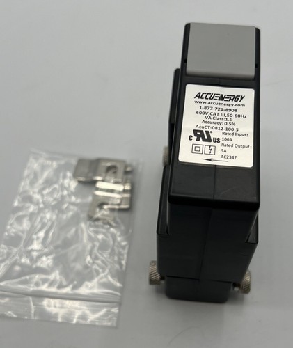 Accuenergy AcuCT-0812-100:5 Split Core Current Transformer