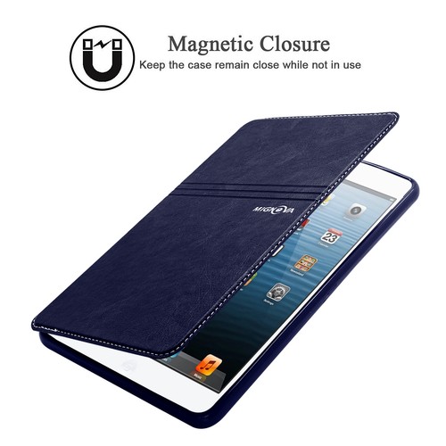 Luxury Leather Case Ultra Thin Smart Auto Sleep Cover For iPad Air Mini Pro 9.7 - Picture 21 of 43