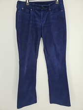 J. Crew Woman's Blue Favorite Fit Corduroy Pants Size 30R/10