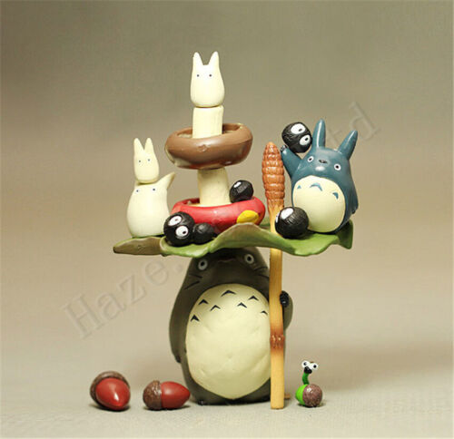 Animación Tonari no Totoro PVC Nueva Caja Completa Figura de Acción Modelo Juguete Muñeca - Imagen 6 de 10