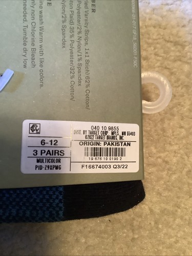 Goodfellow & Co Crew Socks, 3 Pair. Target Brand! - Picture 5 of 6