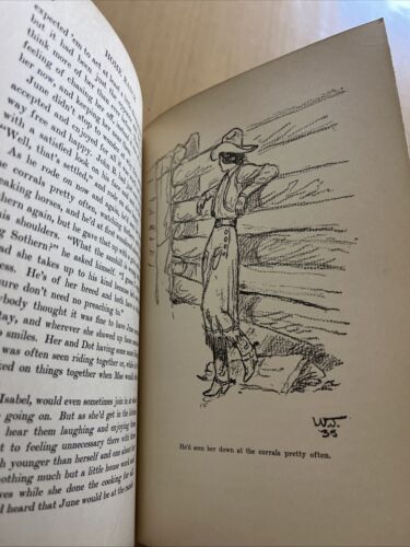 Home Ranch Will James *1st Edition 1935 Hardcover Dust Jacket Illustrated - Picture 13 of 24