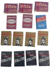 Novelty Condoms & Cards  Gag Gift Party Funny Finger Tickler Game Lot  14 Prank