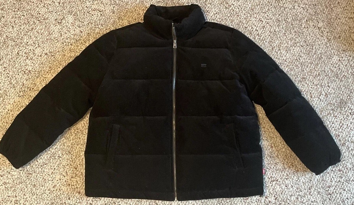 Bubble Abrigo Plumas Levis Super Puffer Jacket Chaqueta De Pana