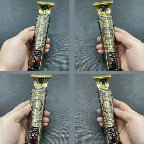 Electric Hair Clipper Hair Trimmer Professional Shaver Beard Barber Haircut T9 - Picture 4 of 38