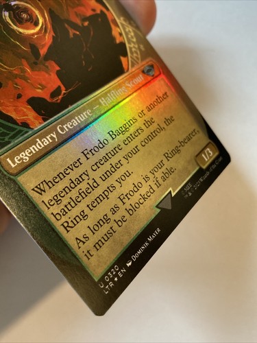 MTG Frodo Baggins *SHOWCASE FOIL* The Lord of the Rings 0320 Pack Fresh - Picture 2 of 6