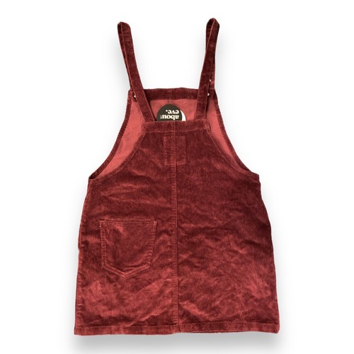 All About Eve ladies 10 dungarees New With Tags Burgundy skirt Shorts corduroy - Picture 4 of 6