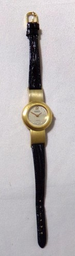 Ladies Regent Designer Runway Fashion Brushed Gold Statement Watch - Picture 5 of 7